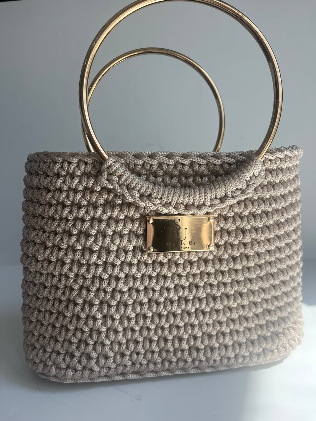 Luxe Small Crochet Purse