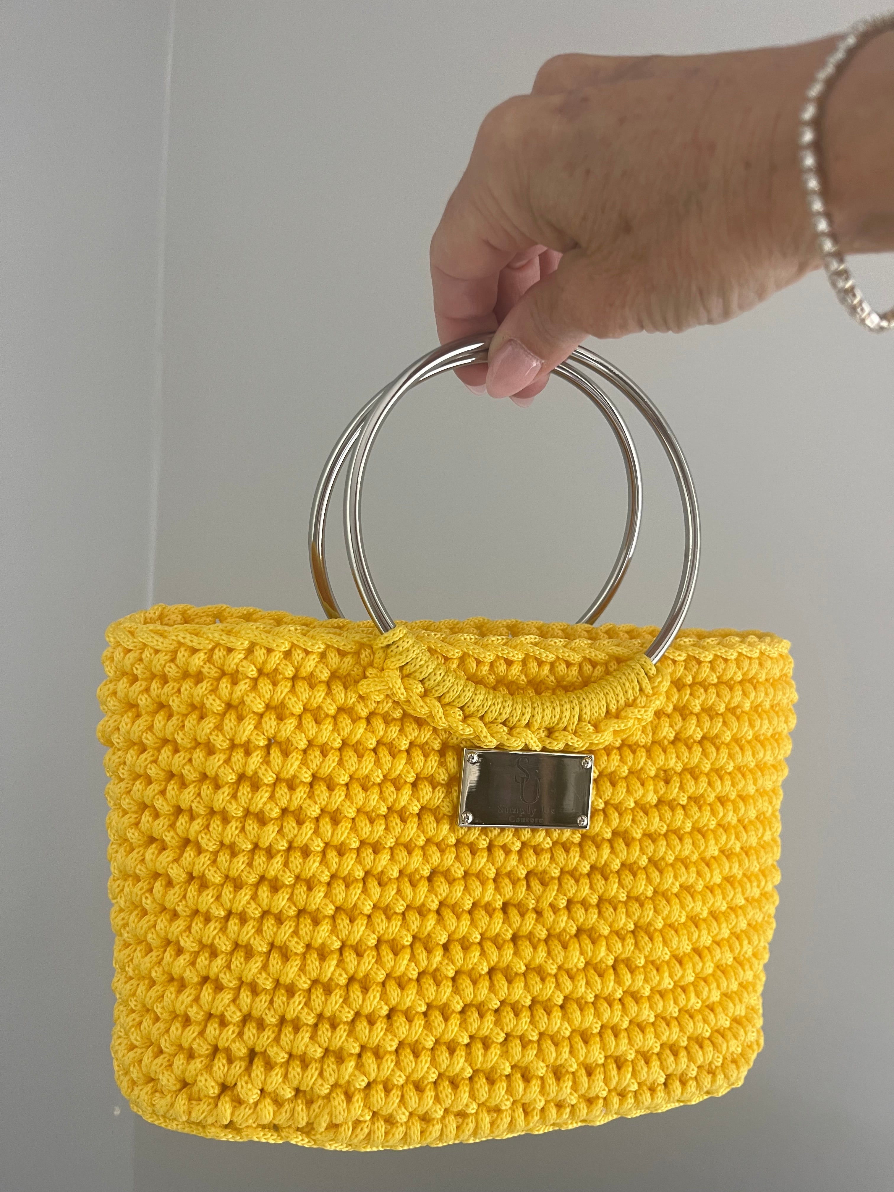 Luxe Small Crochet Purse