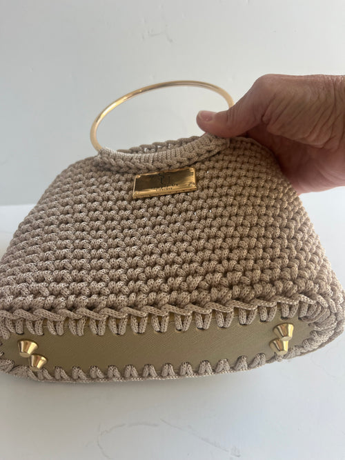 Luxe Small Crochet Purse
