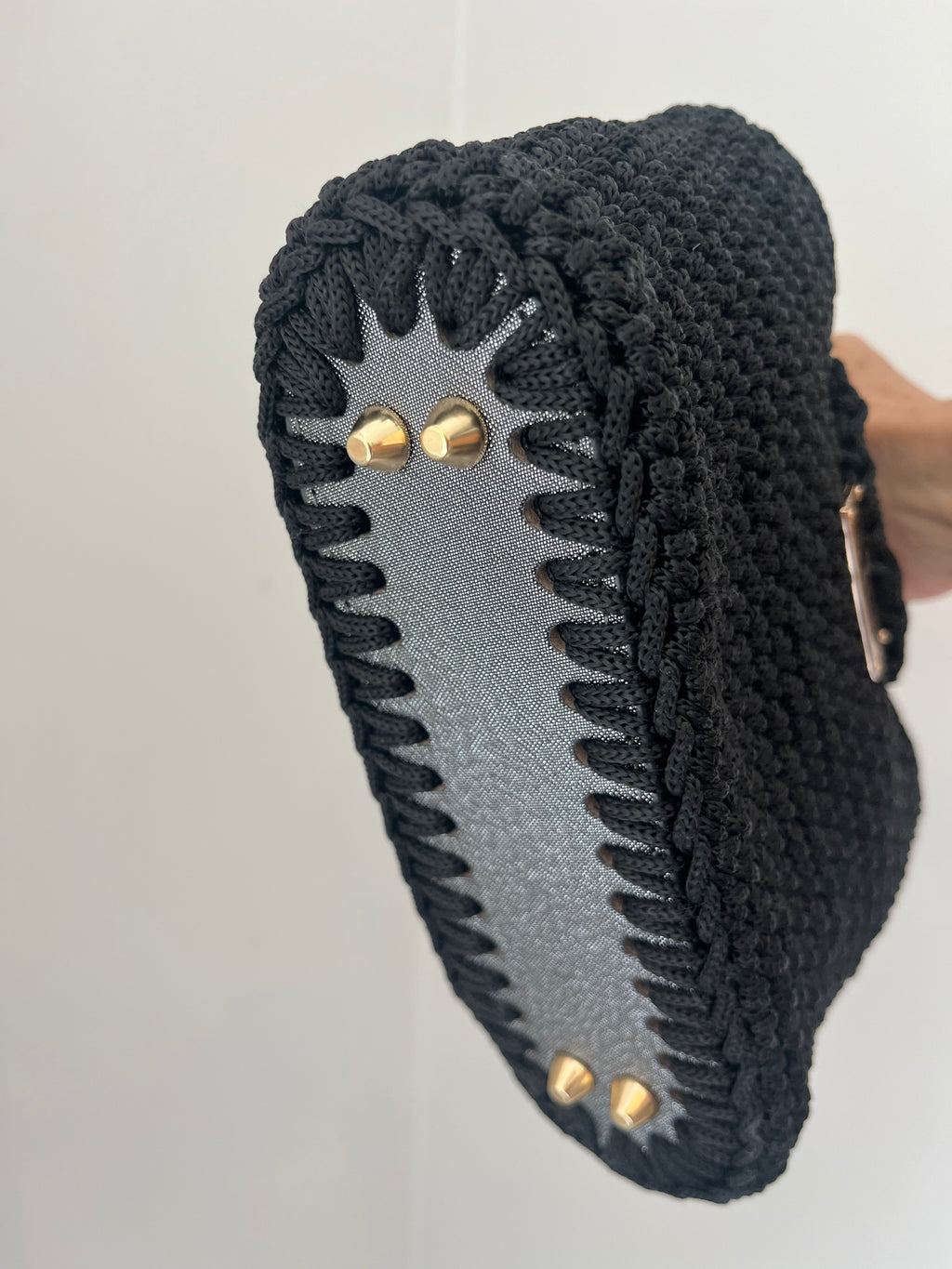 Luxe Small Crochet Purse