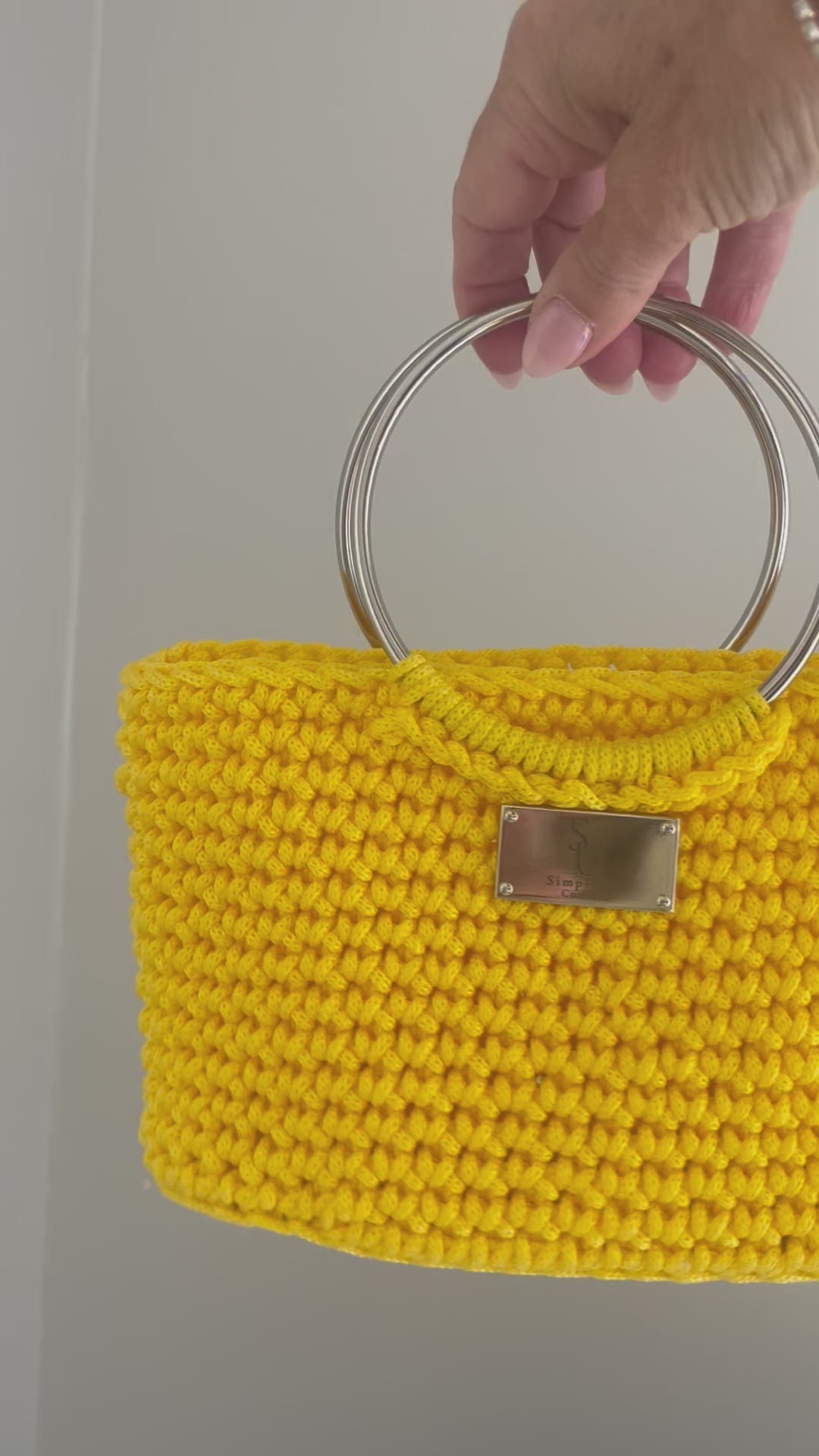 Luxe Small Crochet Purse